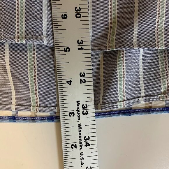 Land's End Men's Supima No Iron Oxford (Lot of 2) Button Up Shirts Size 16.5 - Picture 12 of 12